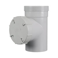DWV Test Opening Tee MF with Cap 100mm