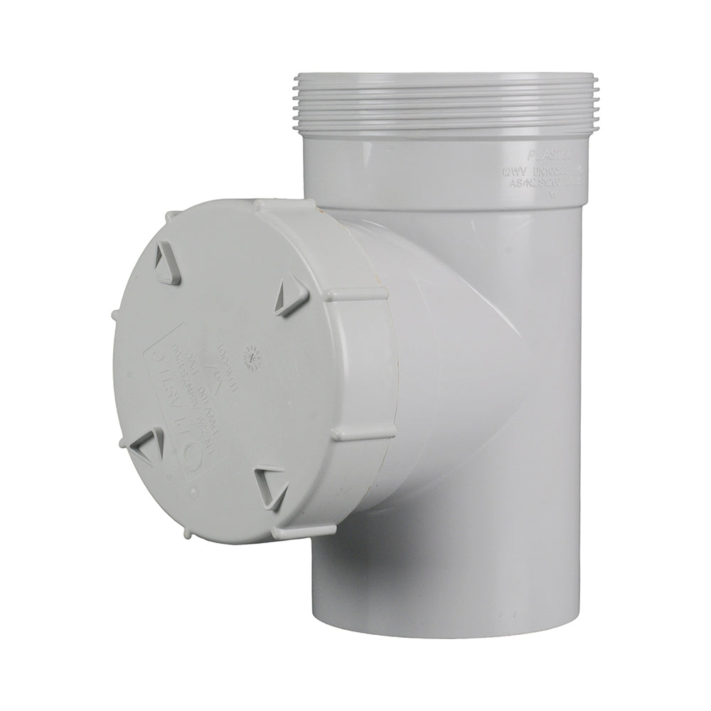 DWV Test Opening Tee MF with Cap 150 mm