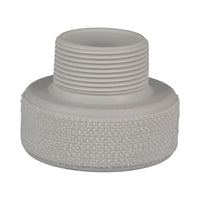 Tank Fitting 60mm IBC x 1 1/2" MI BSPT (6mm Pitch FI Acme)