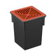 RELN Pit and Aluminium Grate-Terracotta Series 250