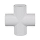 PVC Cross 25mm (1")