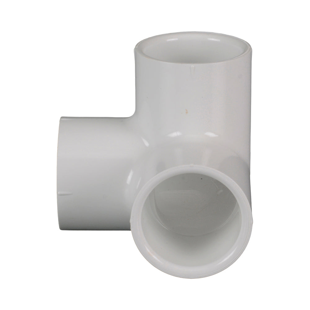 PVC Pressure Side Outlet Plain Elbow 20mm (3/4")