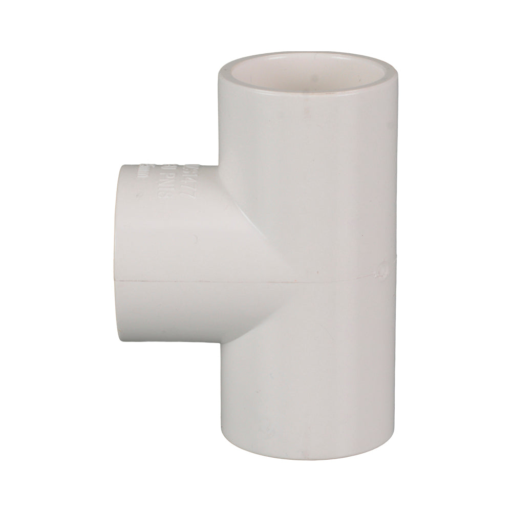 PVC Pressure Tee plain 80mm (3")