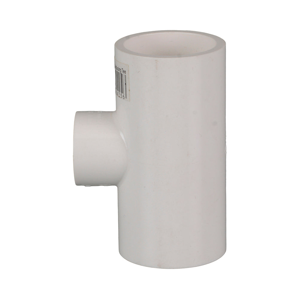 PVC Pressure Reducing Tee 80mm x 50mm (3" x 2")