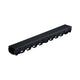 Reln Storm Mate Channel and Grate Heelguard Plastic Black 1m (L) x 120mm (W) x 85mm (D)