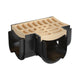 Reln Storm Drain Tee Piece with Grate Plastic Sandstone