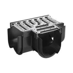 Reln Storm Drain Tee Piece with Grate Stainless Steel
