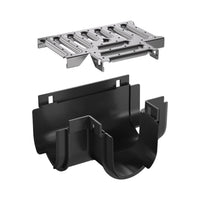 Reln Storm Drain Tee Piece with Grate Stainless Steel