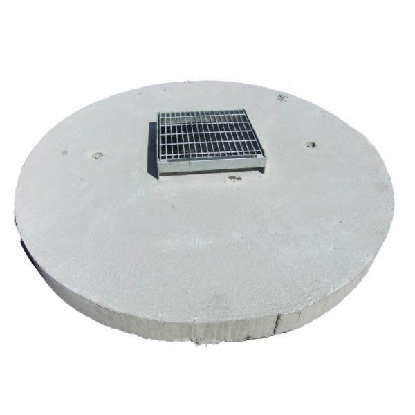 Concrete R100 Grated Cover Suits 1500 mm Tank 1650 mm OD 770kg