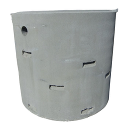 Concrete Soakwell w (ID) 1200 x h 1500 mm 1697 L Louvre Slots 1100kg