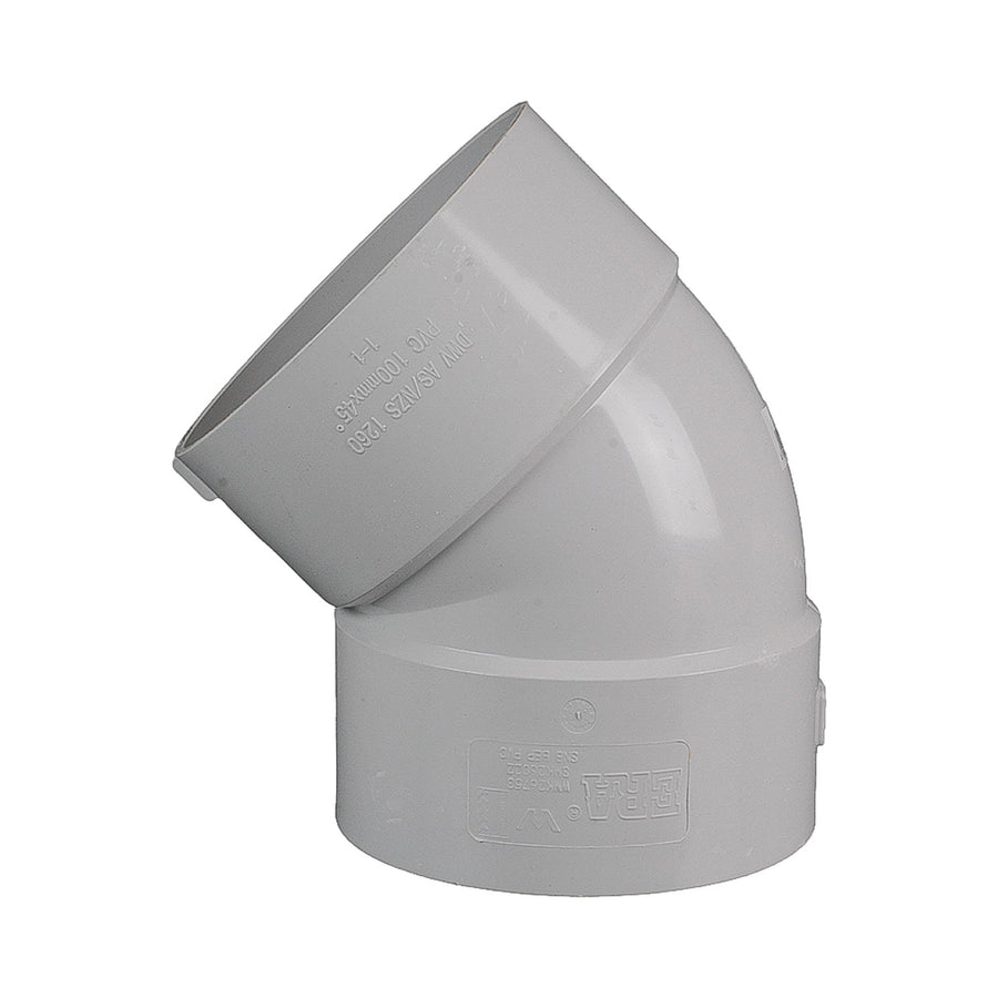 DWV Plain Bend FandF 150 mm 88 - Perth Storm Water - Retic Fittings ...
