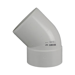 DWV Plain Bend MF 45° 150mm