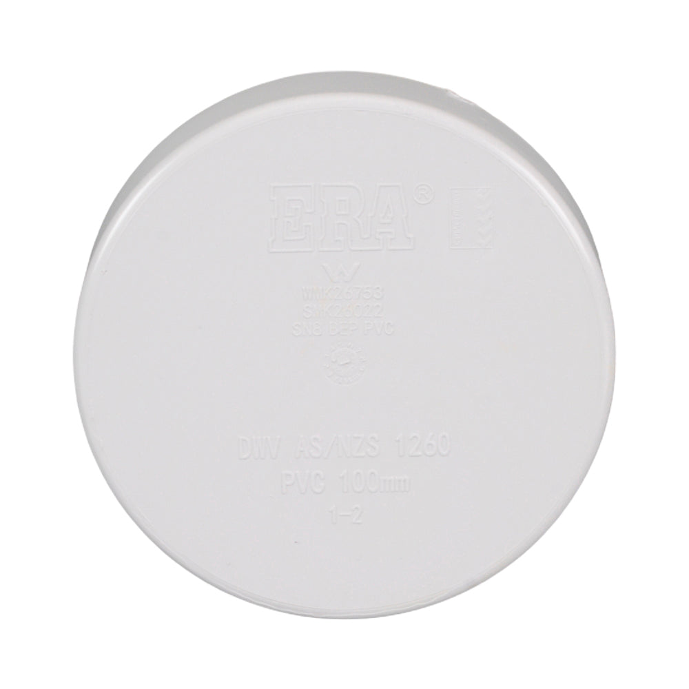 DWV Push on Cap 225mm
