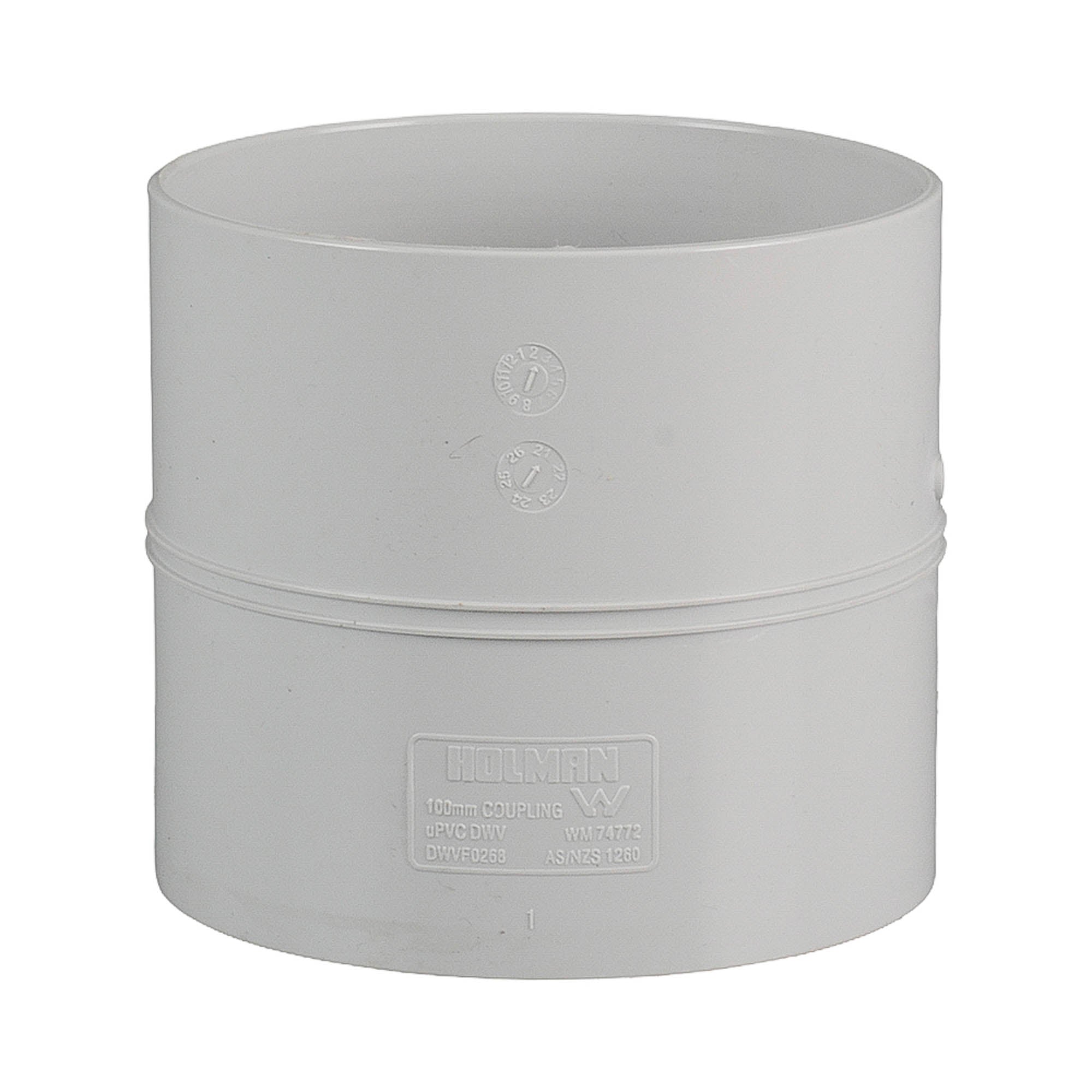 DWV Coupling Plain 150mm