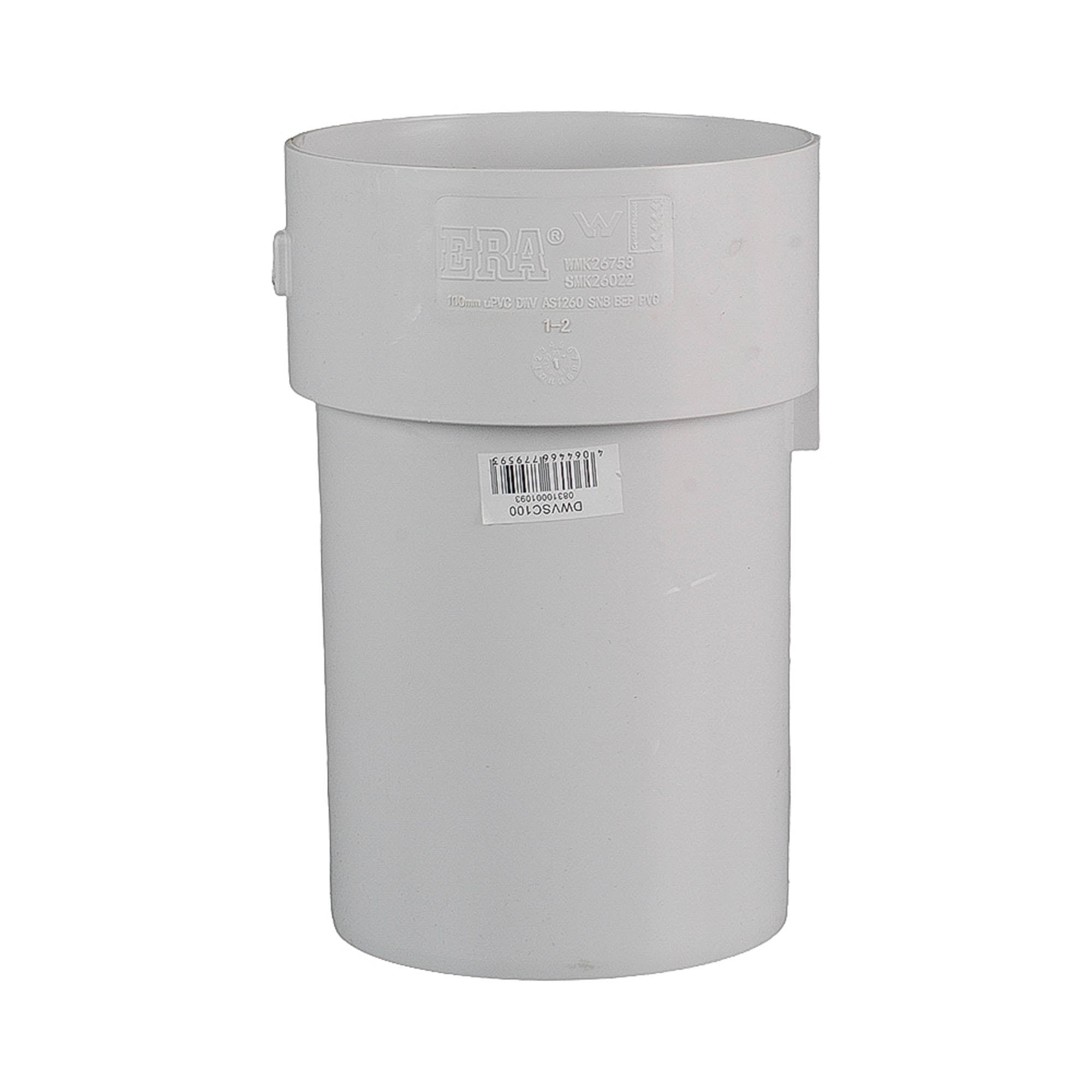 DWV Slab Repair Coupling - Socket x Into Pipe 150mm