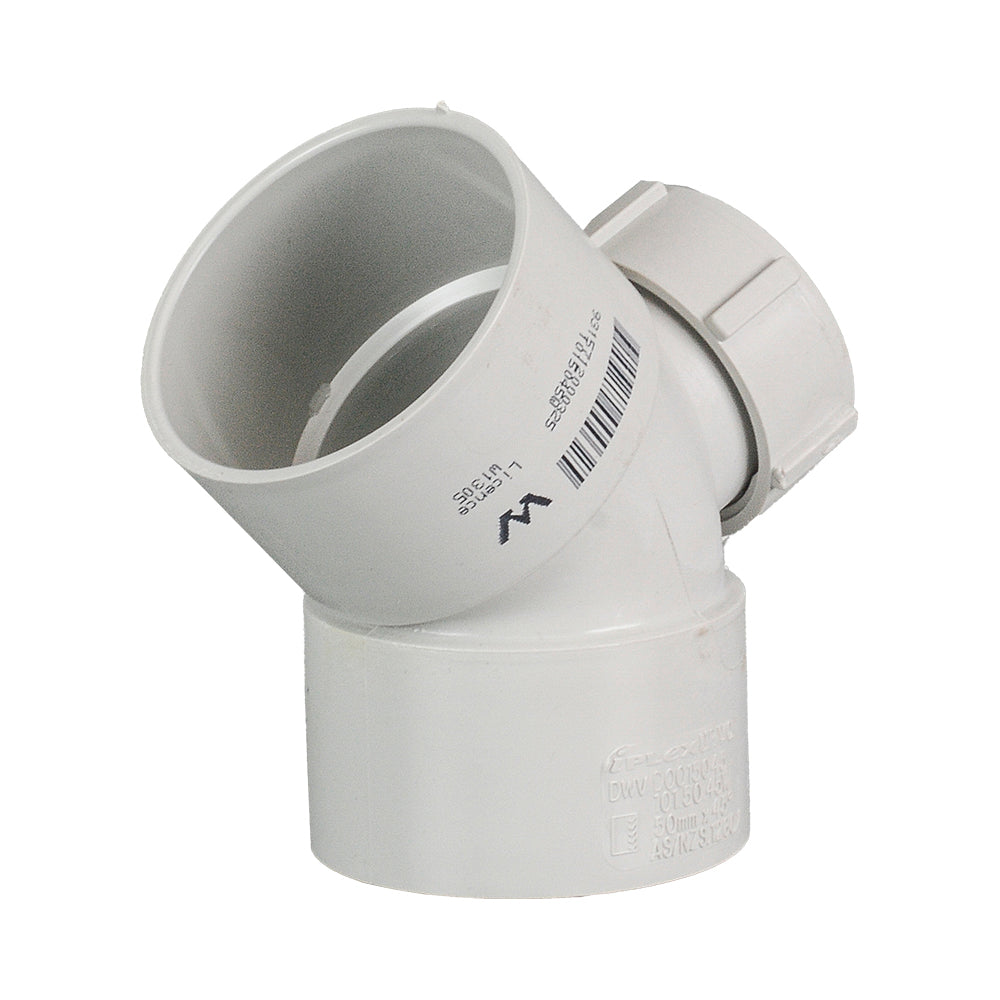 DWV I.O. Bend FF 45° 65mm