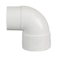 DWV Plain Bend Socket x Into Pipe 88° 50mm