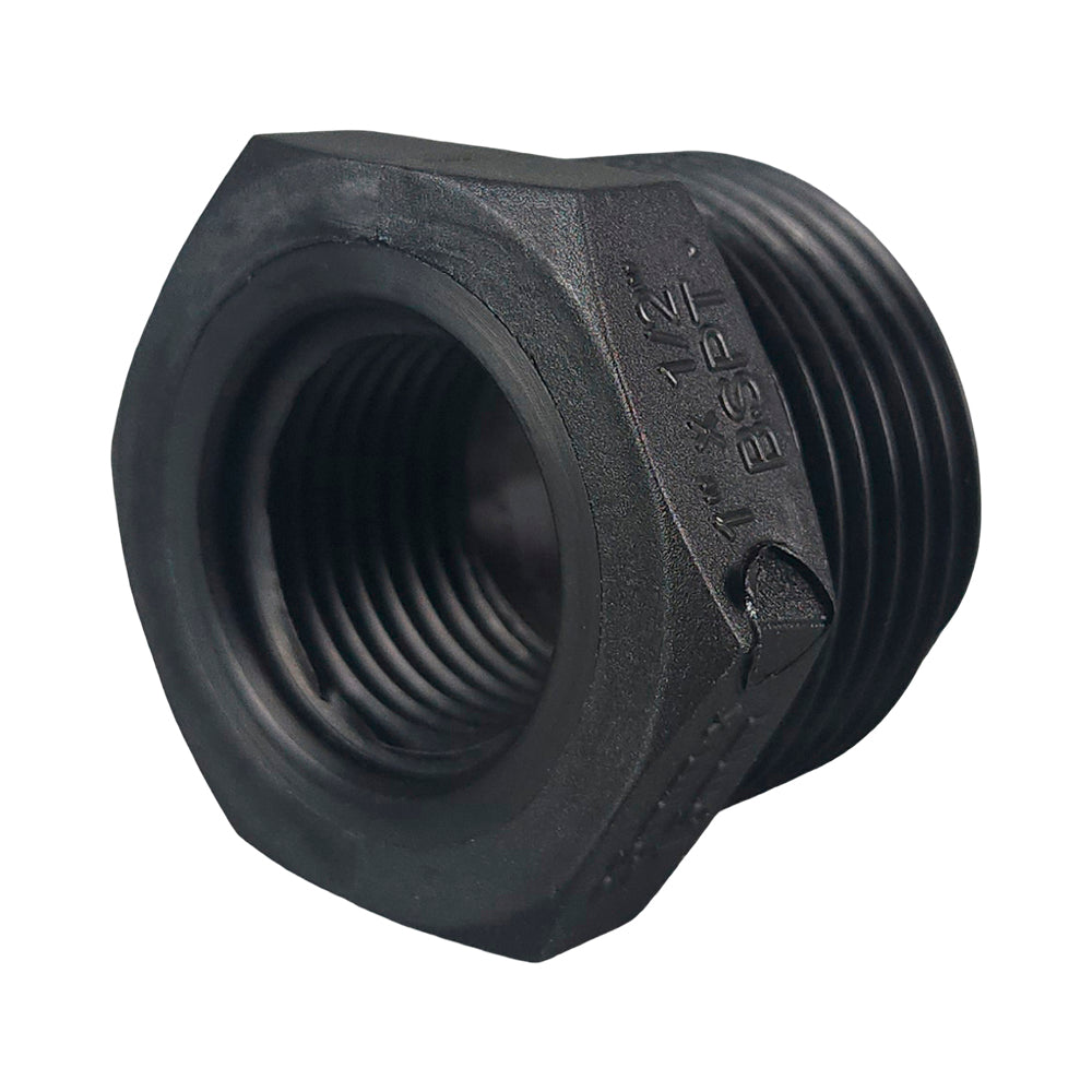 Poly Bush Reducing Threaded BSP 50mm x 15mm (2" x 1/2")