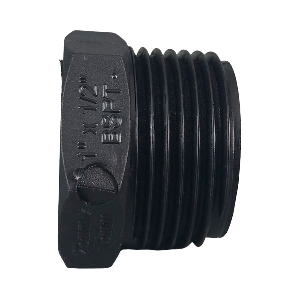 Poly Bush Reducing Threaded BSP 50mm x 32mm (2" x 1 1/4")