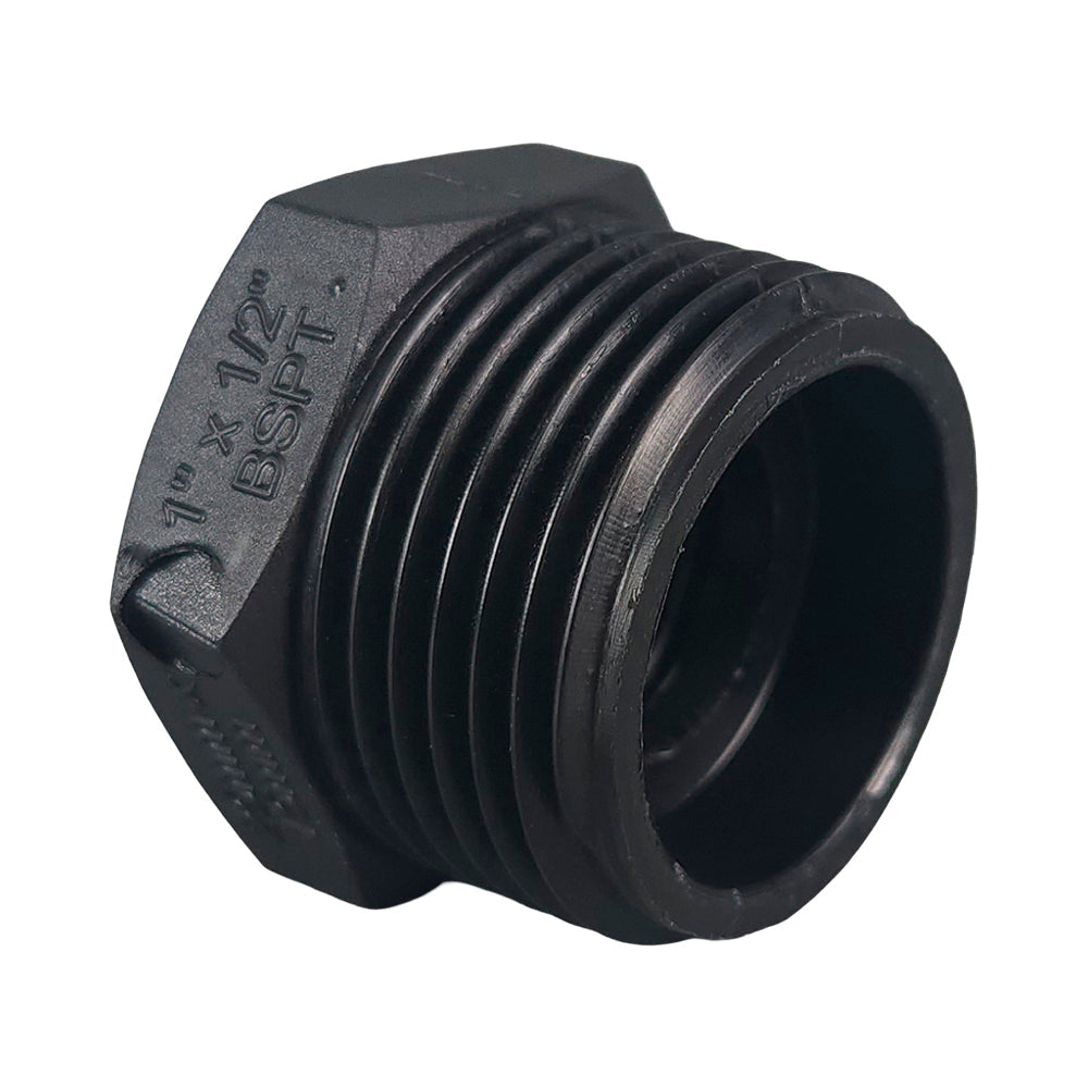 Poly Bush Reducing Threaded BSP 40mm x 32mm (1 1/2" x 1 1/4")