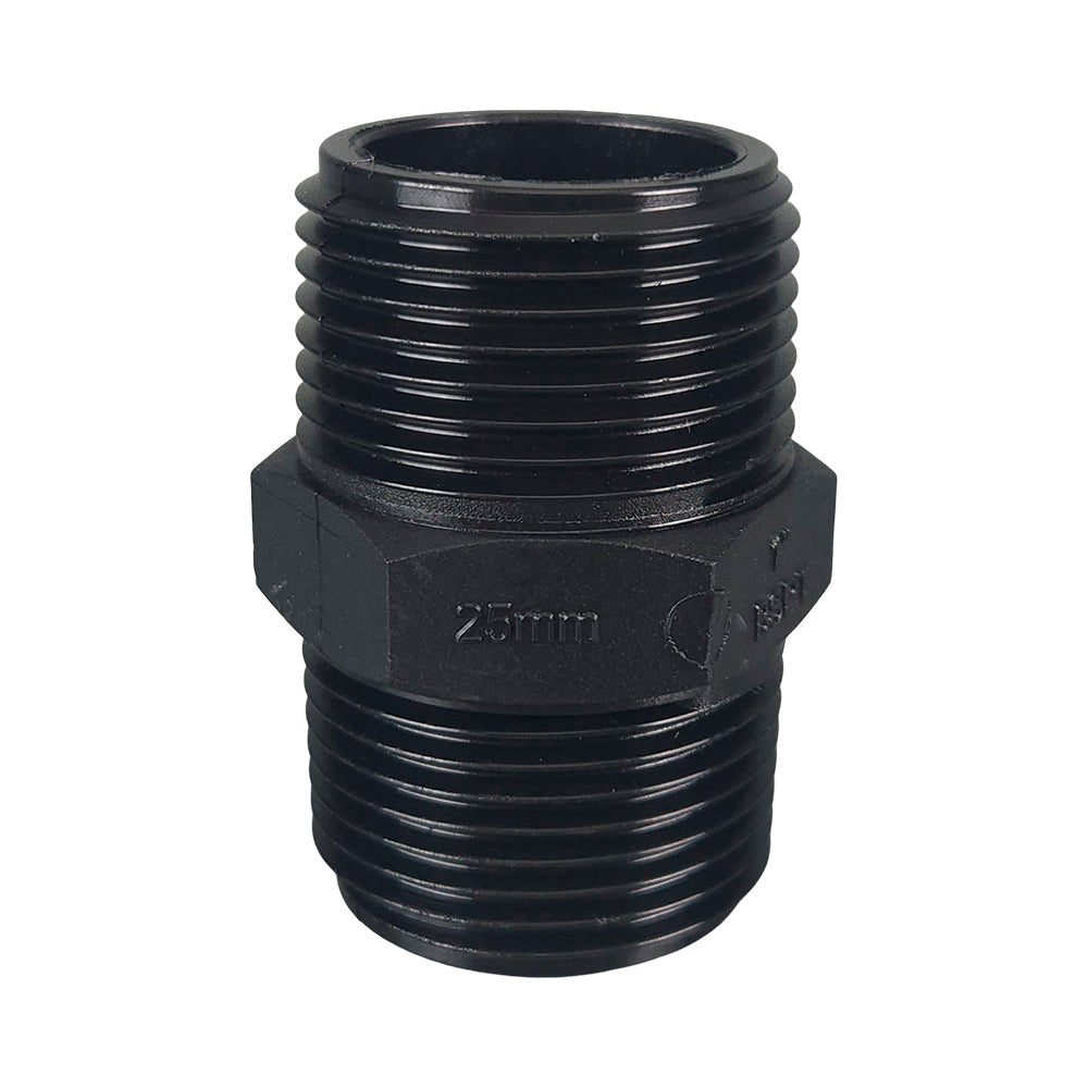 Poly Nipple Threaded BSP 50mm (2")