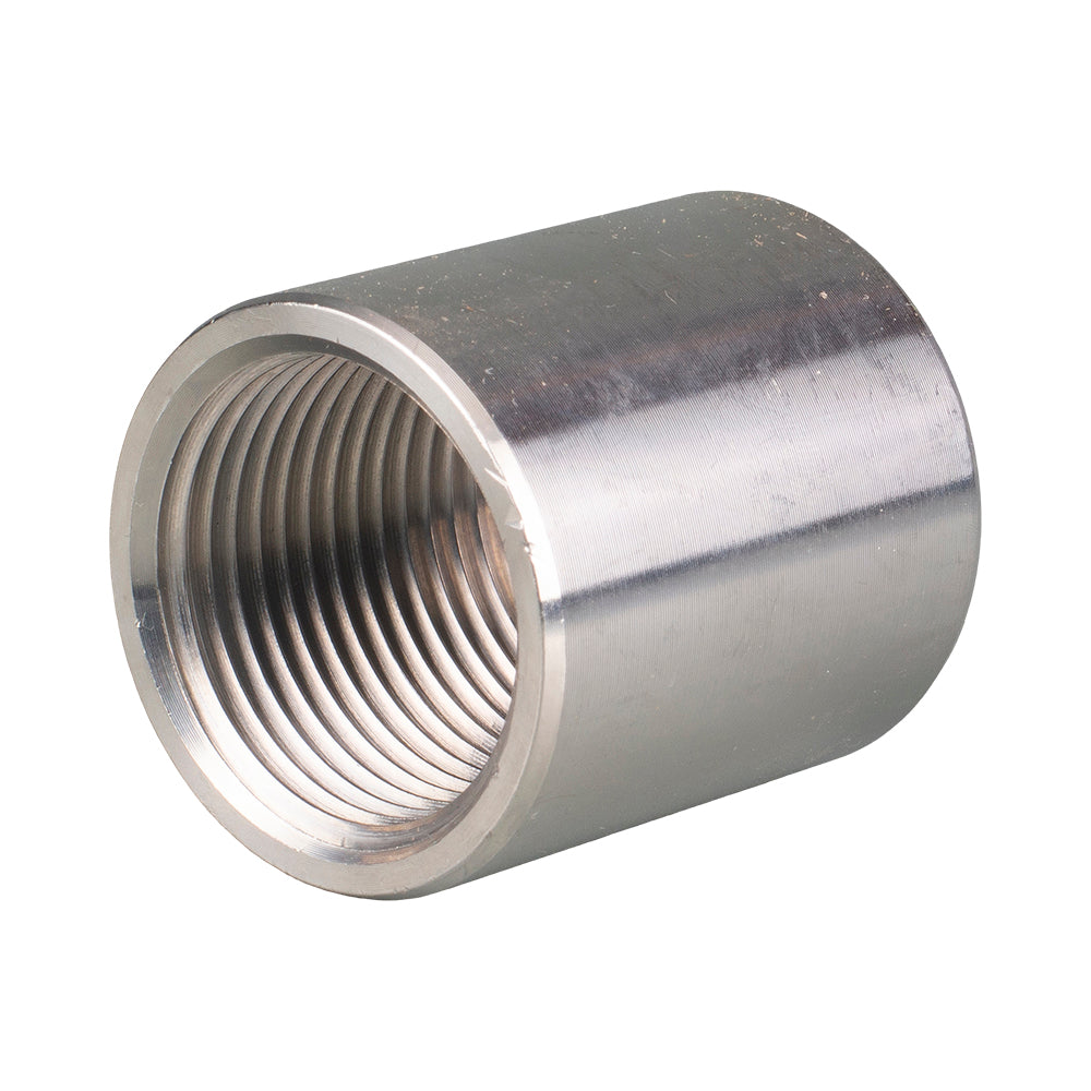 Stainless Steel Coupling Threaded BSP 20mm (3/4")