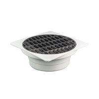 Stormwater Finishing Collar and Grate Square 150mm x 150mm to 90mm Pipe