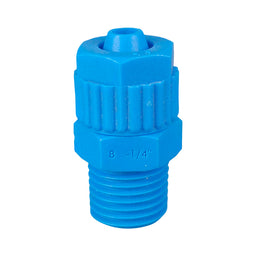 Tefen Director 6mm BSPM x 6mm Tube (1/8" x 1/8")