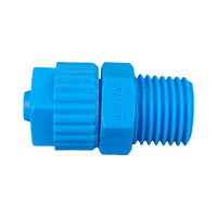 Tefen Director 8mm BSPM x 8mm Tube (1/4" x 1/4")