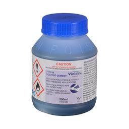 Solvent Cement Rapid Weld Blue Type N 250 ml