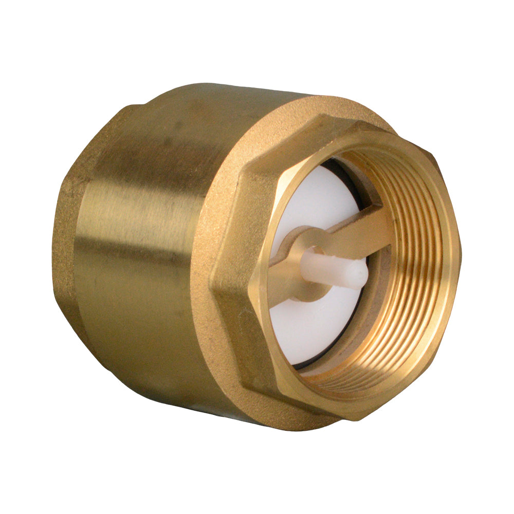 Valves Brass In-Line Spring Check 32 mm