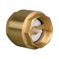 Valves Brass In-Line Spring Check 32 mm