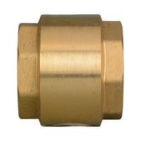 Valves Brass In-Line Spring Check 32 mm