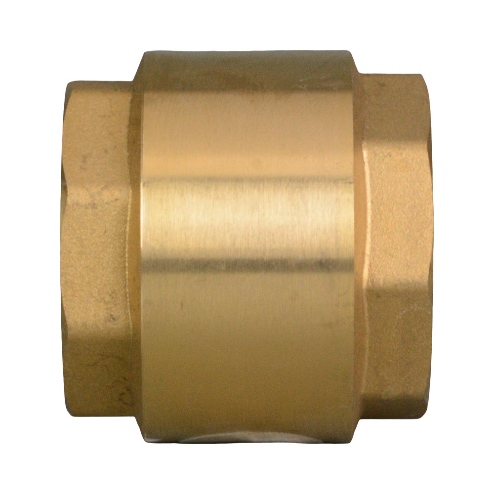 Valves Brass In-Line Spring Check 32 mm