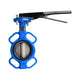 Cast Iron Wafer Style Butterfly Valve with S/S Stem 100mm (4") - Table D Flange